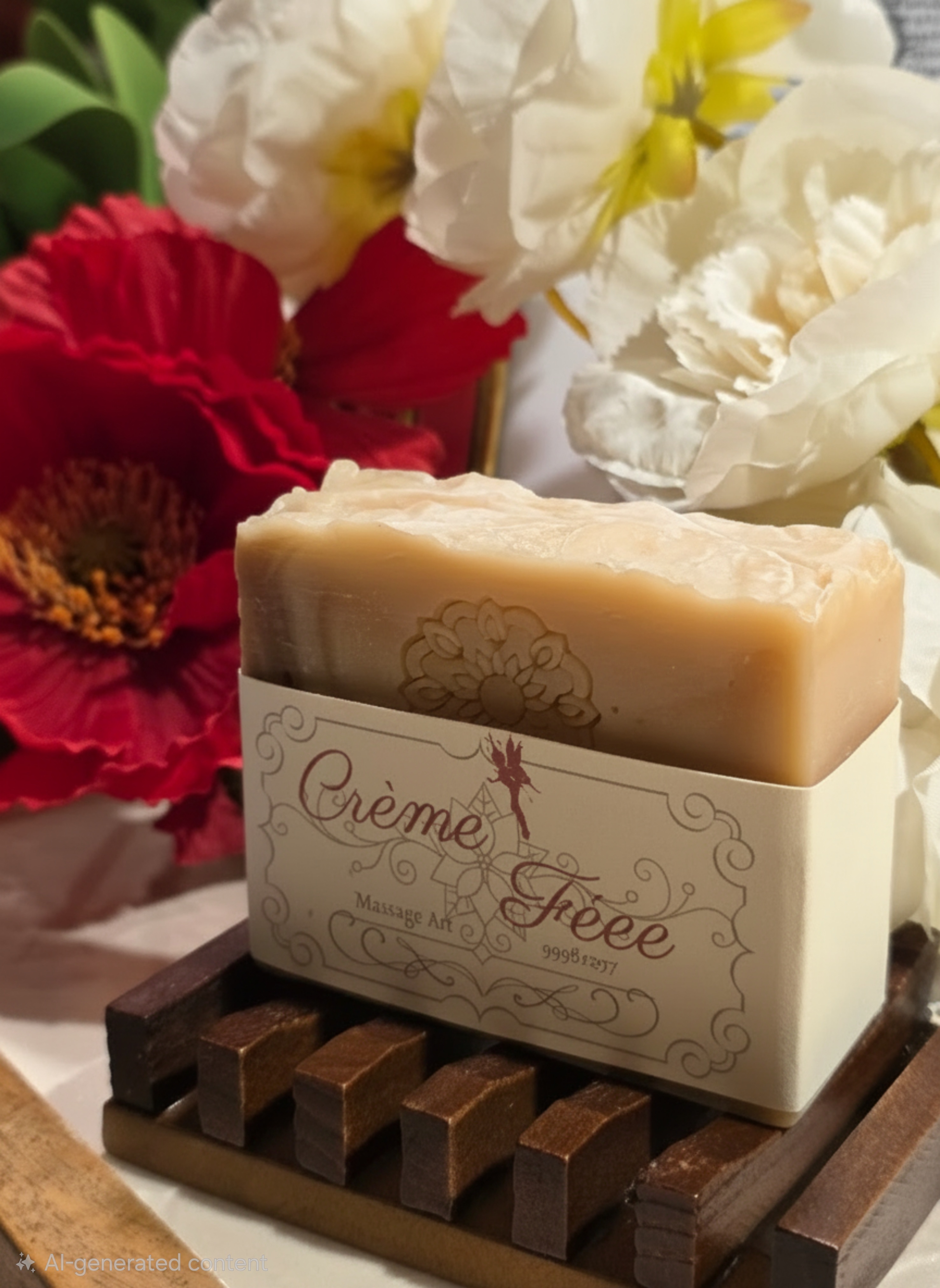 Handcrafted soap: Cream-Fairy #Handcrafted Luxury: Triple Butter & Liquid Silk Artisan Soap
